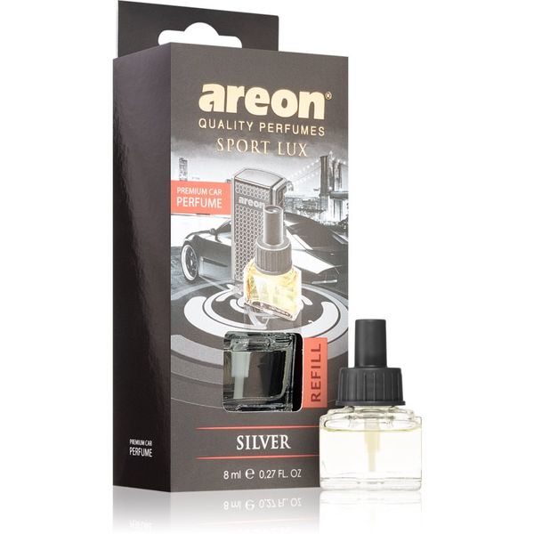 Areon Areon Car Black Edition Silver miris za auto zamjensko punjenje 8 ml
