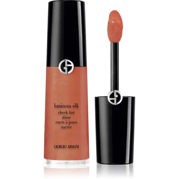 Armani Armani Luminous Silk Cheek Tint Shine tekuće rumenilo nijansa 42 Sunlit Sienna 12 ml