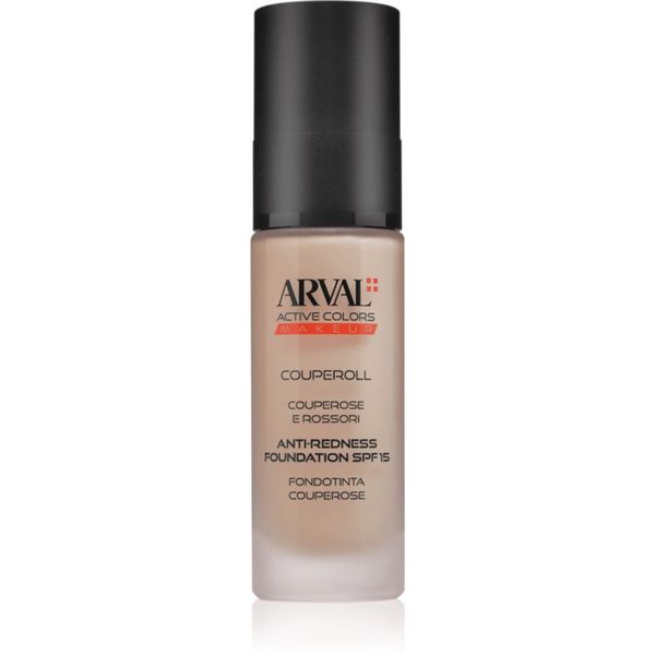 Arval Arval Couperoll Anti-redness foundation SPF15 puder s visokim prekrivanjem SPF 15 30 ml