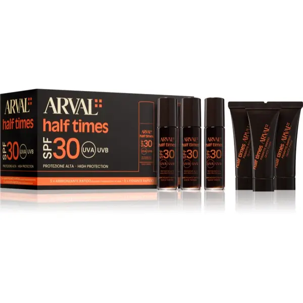 Arval Arval Half Times Fast Tanning Bottle + Tube Set set ubrzava tamnjenje