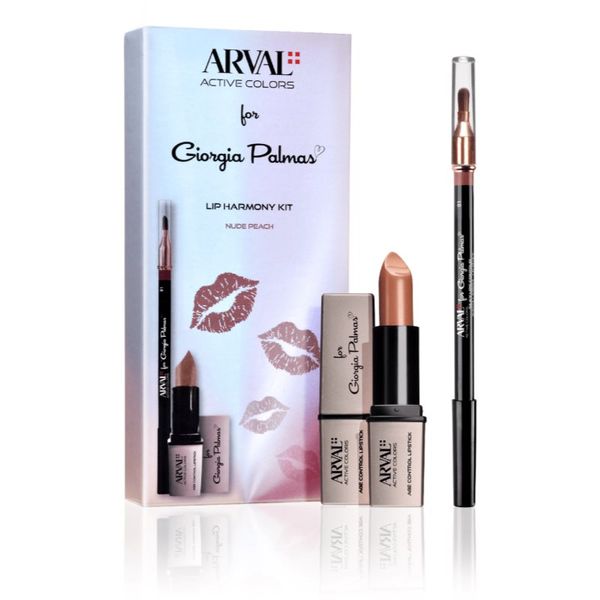 Arval Arval THE LIP HARMONY KIT Nude Peach make-up set (za žene)