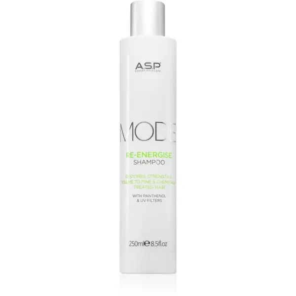ASP ASP MODE Re-Energise Shampoo energetski šampon za izbijeljenu, obojenu i kemijski tretiranu kosu 250 ml