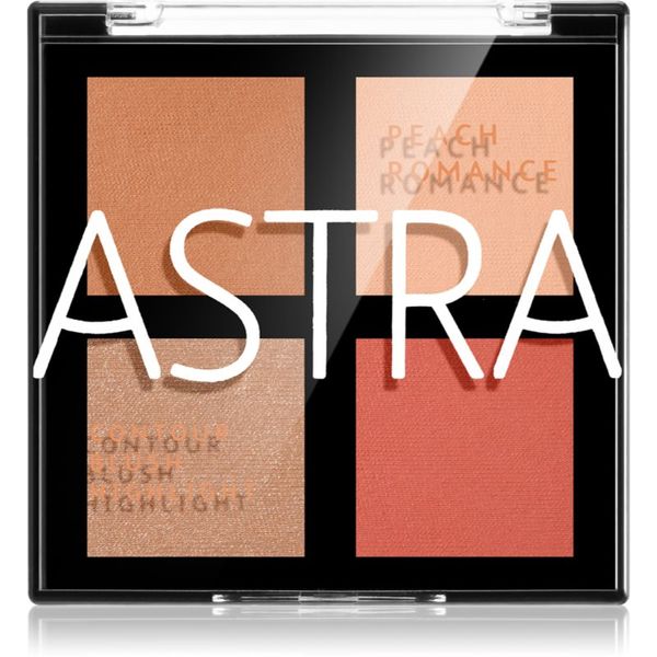 Astra Make-up Astra Make-up Romance Palette paleta za konturiranje za lice nijansa 01 Peach Romance 8 g