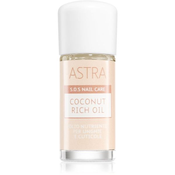 Astra Make-up Astra Make-up S.O.S Nail Care Coconut Rich Oil kokosovo ulje za nokte i kožicu oko noktiju 12 ml