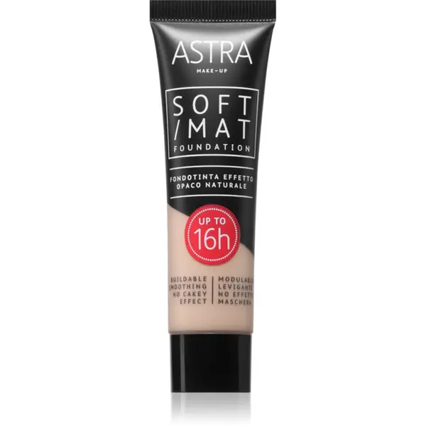 Astra Make-up Astra Make-up Soft Mat Foundation lagani puder nijansa 001 cloud 30 ml