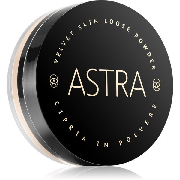 Astra Make-up Astra Make-up Velvet Skin posvjetljujući puder u prahu za baršunasti izgled lica nijansa 02 Porcelain 11 g