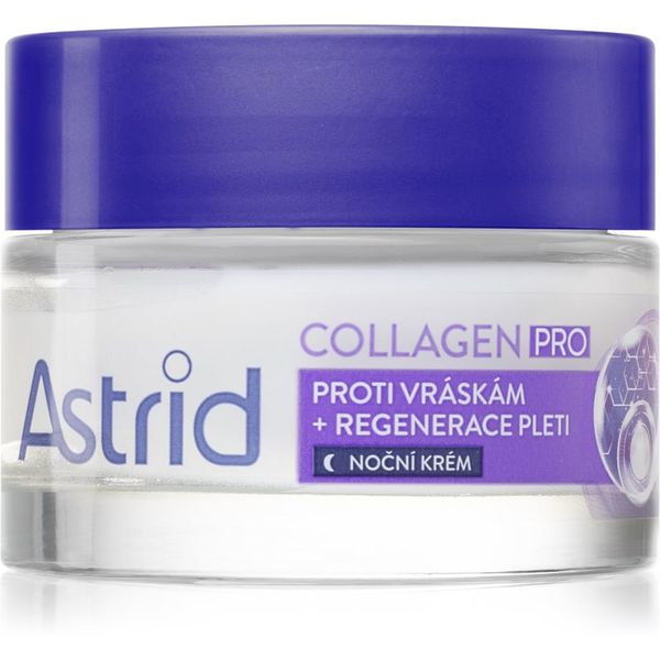 Astrid Astrid Collagen PRO noćna krema protiv svih znakova starenja s regenerirajućim učinkom 50 ml