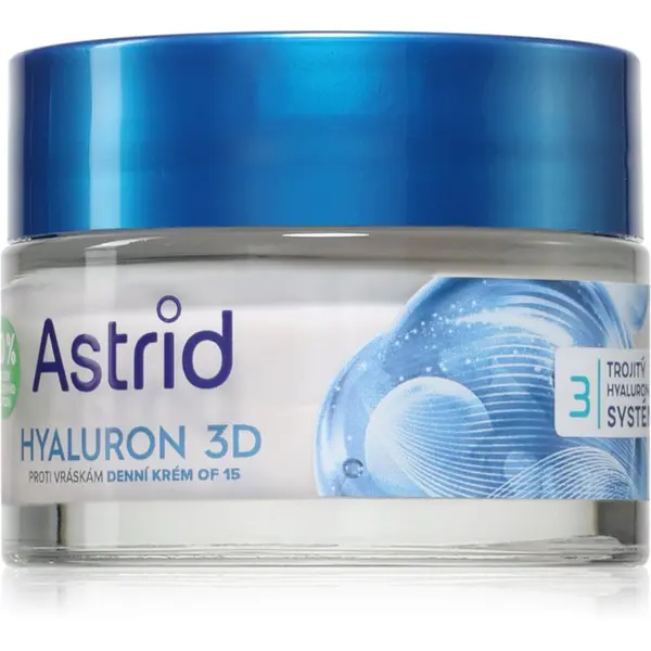 Astrid Astrid Hyaluron 3D dnevna krema protiv bora SPF 15 50 ml