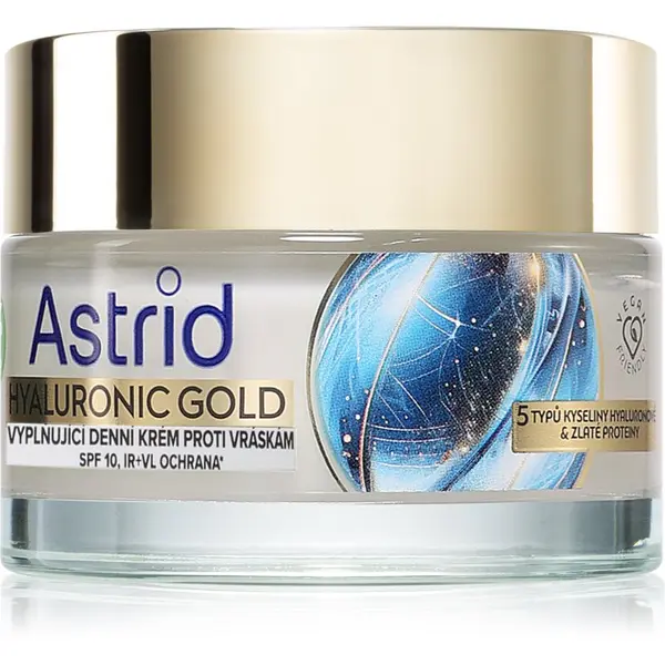 Astrid Astrid Hyaluronic Gold krema za popunjavanje protiv bora 50 m