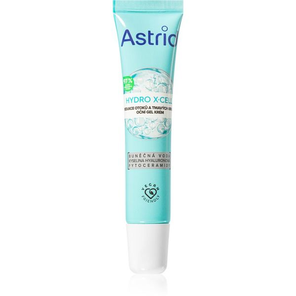Astrid Astrid Hydro X-Cell gel krema za područje oko očiju protiv oticanja i tamnih krugova 15 ml