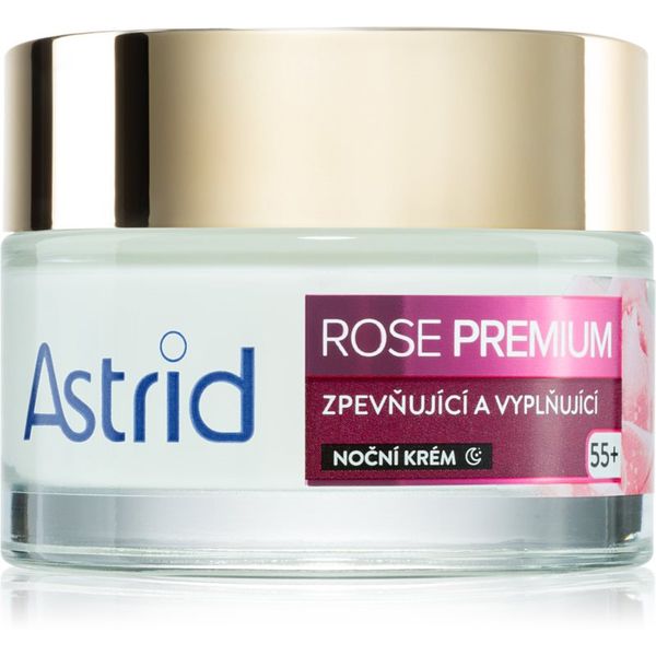 Astrid Astrid Rose Premium učvršćujuća noćna krema za žene 50 ml