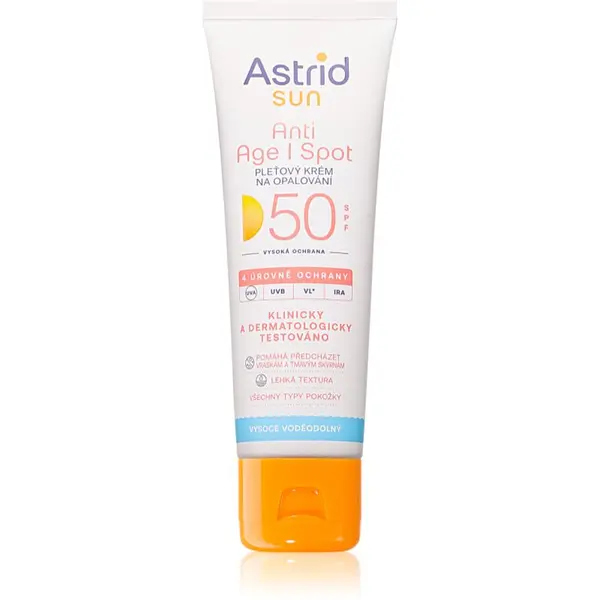 Astrid Astrid Sun krema za lice za sunčanje protiv starenja lica SPF 50 50 ml