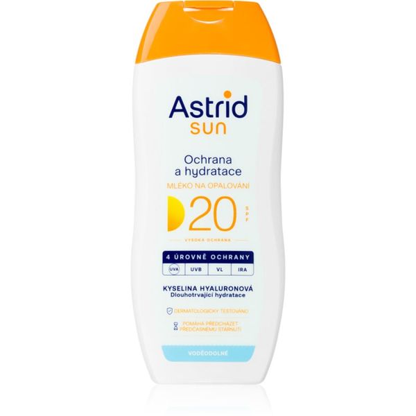 Astrid Astrid Sun mlijeko za sunčanje SPF 20 s visokom UV zaštitom 200 ml