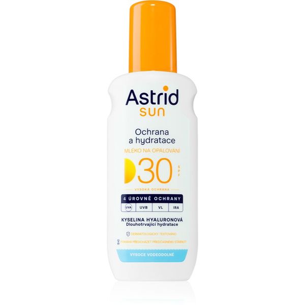 Astrid Astrid Sun mlijeko za sunčanje u spreju SPF 30 s visokom UV zaštitom 200 ml