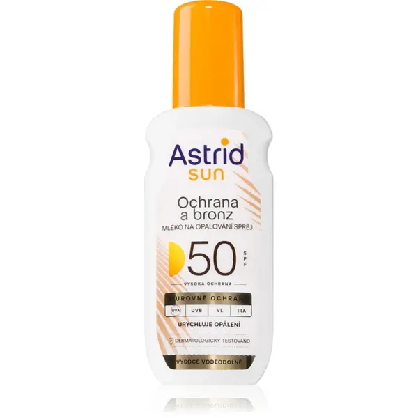 Astrid Astrid Sun mlijeko za sunčanje u spreju SPF 50 150 ml
