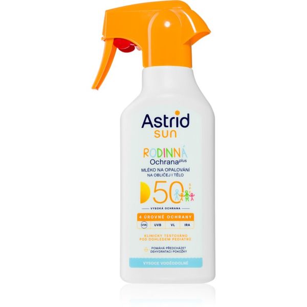 Astrid Astrid Sun mlijeko za sunčanje u spreju SPF 50 270 ml