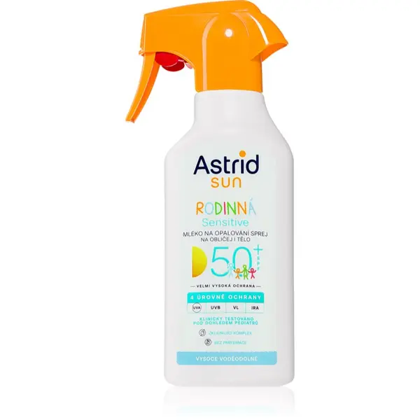 Astrid Astrid Sun mlijeko za sunčanje za sve tipove kože 270 ml