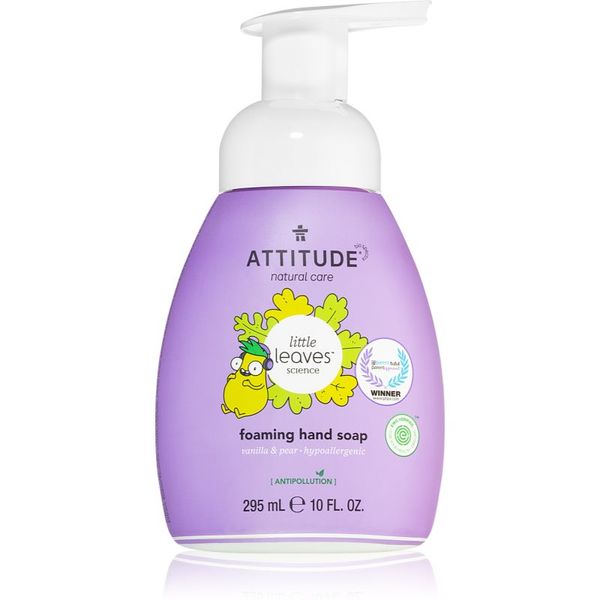 Attitude Attitude Little Leaves Vanilla & Pear tekući sapun za ruke za djecu 295 ml