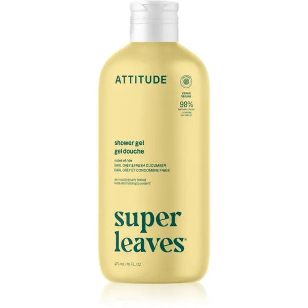 Attitude Attitude Super Leaves Earl Grey & Fresh Cucumber gel za tuširanje 473 ml