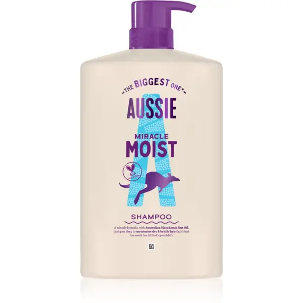Aussie Aussie Miracle Moist hidratantni šampon za suhu i oštećenu kosu 1000 ml