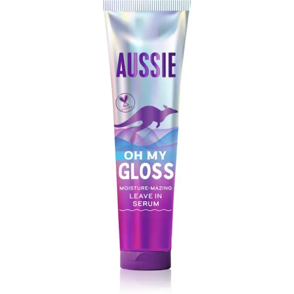 Aussie Aussie Oh My Gloss Leave In Serum serum bez ispiranja za sjaj i hidrataciju 160 ml