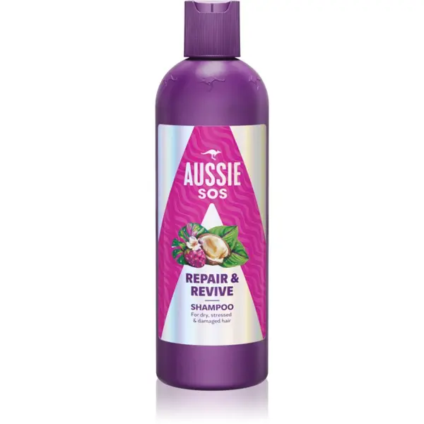Aussie Aussie SOS Repair & Revive hranjivi šampon za iscrpljenu kosu i vlasište 500 ml