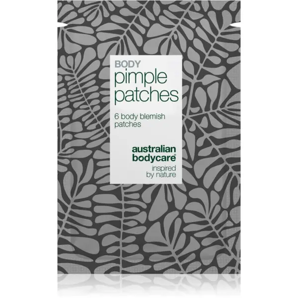 Australian Bodycare Australian Bodycare Body Pimple Patches lokalna njega protiv akni za tijelo 6 kom