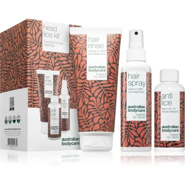Australian Bodycare Australian Bodycare Head Lice Kit set protiv ušiju