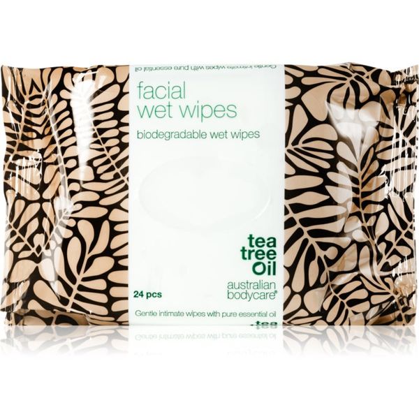 Australian Bodycare Australian Bodycare Tea Tree Oil maramice za čišćenje i skidanje make-upa za lice 24 kom