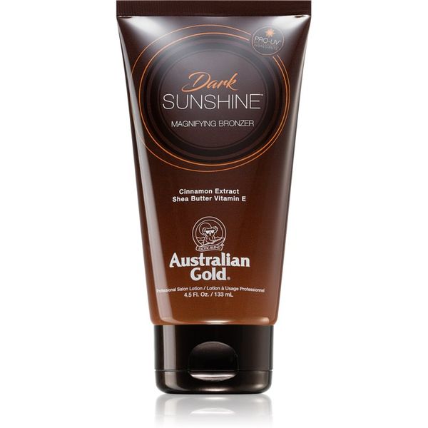 Australian Gold Australian Gold Dark Sunshine bronzer mlijeko za intenzivno sunčanje 133 ml