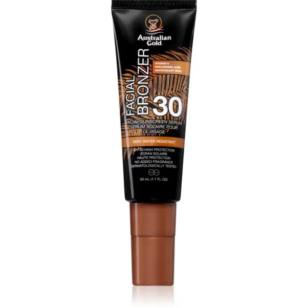 Australian Gold Australian Gold Facial Bronzer serum s bronzerom SPF 30 50 ml
