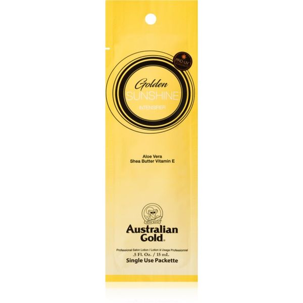 Australian Gold Australian Gold Gold Sunshine bronzer mlijeko za održavanje preplanulog tena 15 ml