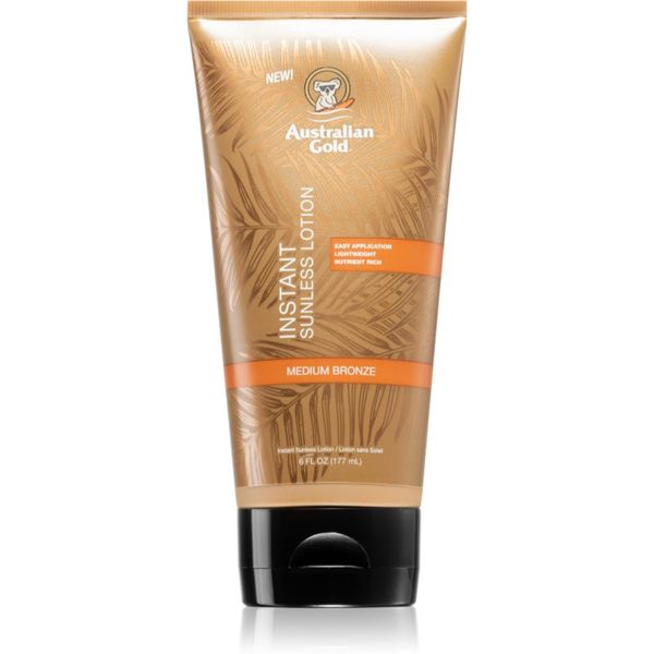 Australian Gold Australian Gold Instant Sunless mlijeko za samotamnjenje Medium Bronze 177 ml