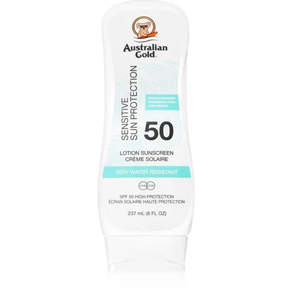 Australian Gold Australian Gold Sensitive krema za sunčanje za osjetljivu kožu SPF 50 237 ml