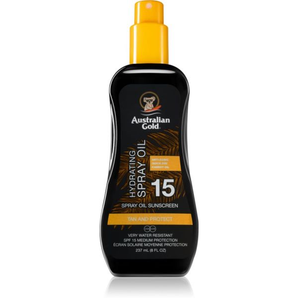 Australian Gold Australian Gold Spray Oil Sunscreen ulje za tijelo u spreju SPF 15 237 ml