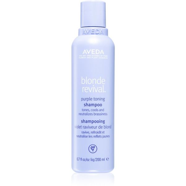 Aveda Aveda Blonde Revival™ Purple Toning Shampoo ljubičasti šampon za toniranje za posvijetljenu ili kosu s pramenovima 200 ml