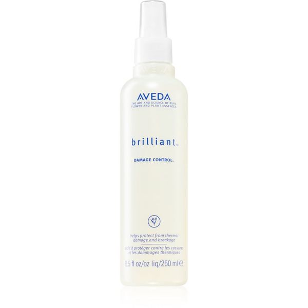 Aveda Aveda Brilliant™ Damage Control zaglađujući sprej za sušenje kose protiv pucanja kose 250 ml