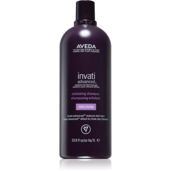 Aveda Aveda Invati Advanced™ Exfoliating Rich Shampoo šampon za dubinsko čišćenje s piling učinkom 1000 ml