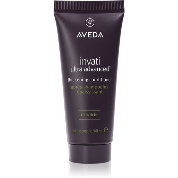 Aveda Aveda Invati Ultra Advanced™ Thickening Conditioner Rich intenzivni regenerator za nježnu ili rjeđu kosu 40 ml