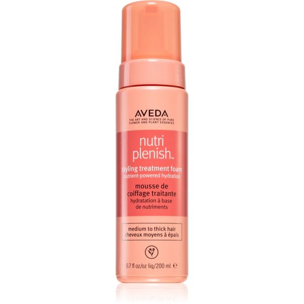 Aveda Aveda Nutriplenish™ Styling Treatment Foam pjena za stiliziranje za sjaj i hidrataciju 200 ml