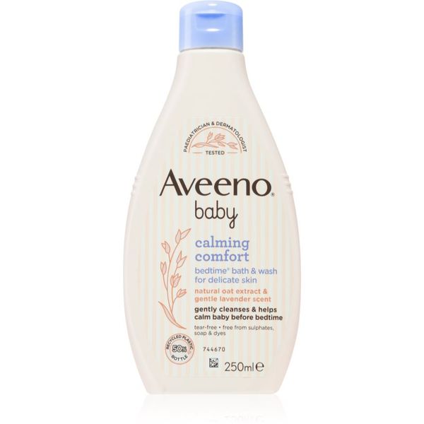 Aveeno Aveeno Baby Calming Comfort gel za kupanje za bolji san za dječju kožu 250 ml