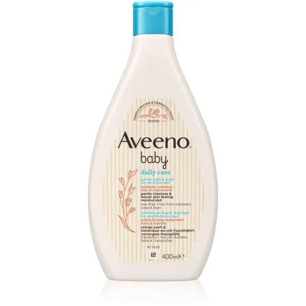 Aveeno Aveeno Baby Daily Care gel za kupku i tuširanje za djecu 400 ml