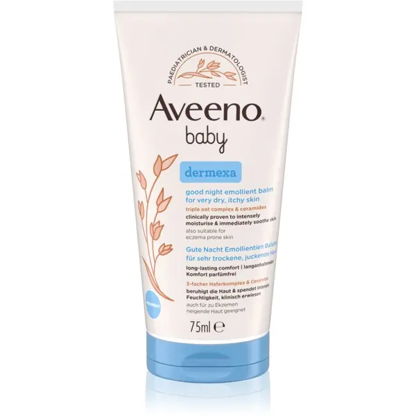 Aveeno Aveeno Baby Dermexa Emolijentni balzam za laku noć 75 ml