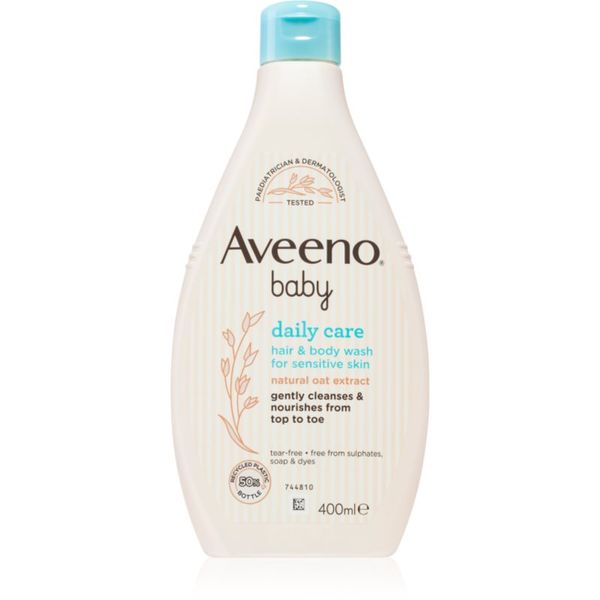 Aveeno Aveeno Baby Hair&Body Wash dječji šampon za kosu i tijelo 400 ml