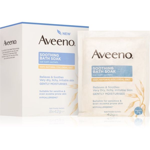 Aveeno Aveeno Soothing Bath Soak puder za kupke 8x42 g