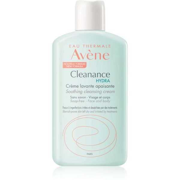 Avène Avène Cleanance Hydra umirujuća krema za čišćenje za lice isušeno i nadraženo liječenjem akni 200 ml