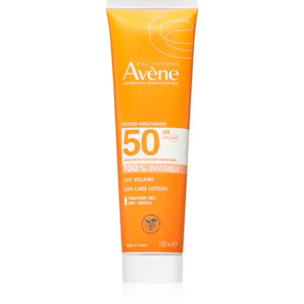 Avène Avène Sun Care Lotion 100% Invisible vodootporno mlijeko za sunčanje SPF 50 100 ml