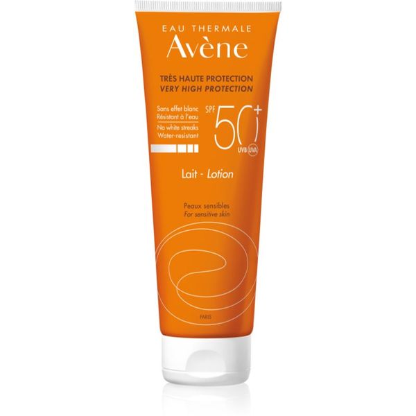 Avène Avène Sun Sensitive zaštitno mlijeko za osjetljivu kožu SPF 50+ 250 ml