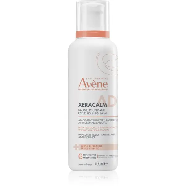 Avène Avène XeraCalm A.D. Lipid-Replenishing Balm balzam koji koži vraća lipide za vrlo suhu, osjetljivu i atopičnu kožu 400 ml
