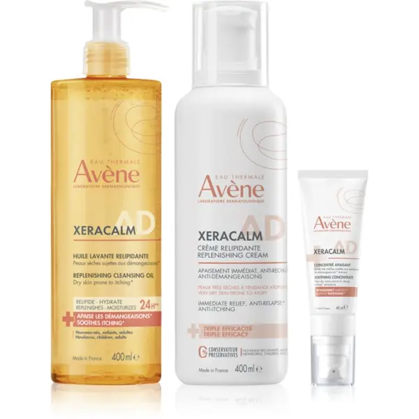 Avène Avène XeraCalm A.D. Lipid-Replenishing Care Set set za suhu i atopičnu kožu